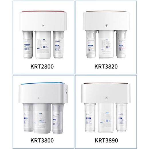 Xinyuan water purifier filter element is suitable for a complete set of four-level KTR3820/2800/3800/3890 reverse osmosis machine. Single-support: first-level PP cotton