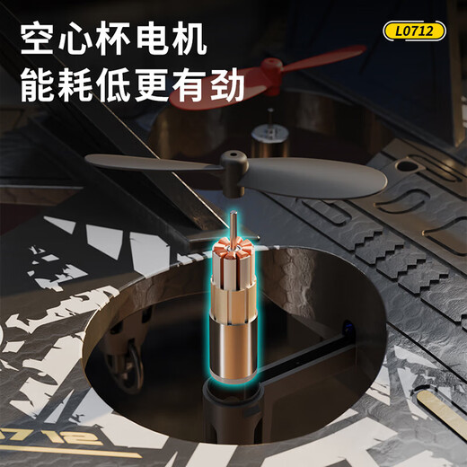 Yanjian Kidsdeer drone jouet pour enfants avion télécommandé professionnel haute définition photographie aérienne marcheur à quatre axes pour garçons nouveau-né contrôle d'écran amélioré - résistance au vent sans balais - 60 minutes d'autonomie de la batterie