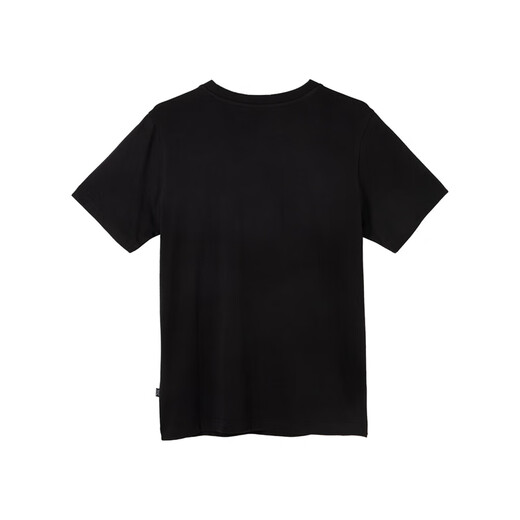 PUMA pure cotton white casual short-sleeved T-shirt men's new summer printed sports top 686396 black-01 M (175/96A)