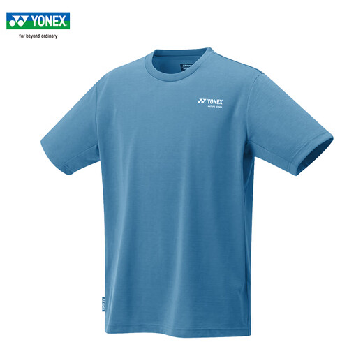 Yonex yonex badminton uniform yy sportswear 16671cr schweißabsorbierend kurzärmelige T-Shirt-Shorts umweltfreundliche Serie Herren T-Shirt 16833BCR Mist Blue 2xl
