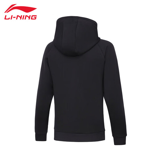 李宁（LI-NING）外套女款开衫卫衣春季新款休闲连帽上衣百搭运动服