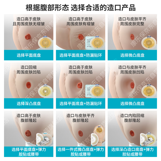 
Coloplast Shengshuzao pocket two-piece flat chassis, two-piece adhesive removal spray 10035+10386+12010