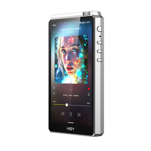 HiBy R6 third generation 2025 version HiBy music player Android HIFI lossless MP3 hard decoding DSD Bluetooth WiFi digital turntable Class A/AB Qualcomm Snapdragon 665 silver