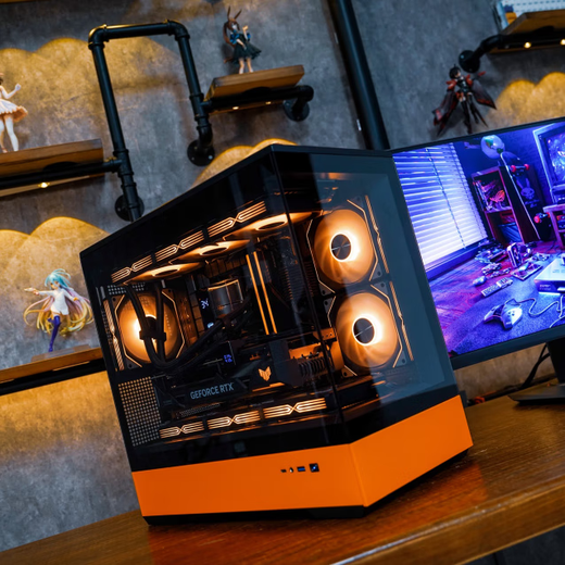 ASUS family bucket Intel Ultra7 265KF host RTX5070Ti/5080 graphics card ROG family bucket 4K e-sports rendering AI assembly computer game console desktop Ultra7 265K barebone host