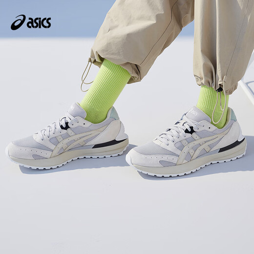 亚瑟士（asics）休闲鞋男女鞋TARTHERSC复古百搭运动鞋1203A125-021 灰色/米色 39