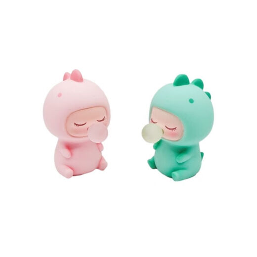 Desktop süße kleine Ornamente kreatives Schlafzimmer Mädchen Herz Mini Cartoon Geschenkauto Bürodekoration [Shop] Niedliche Blasendrache Paar