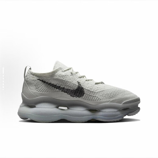Nike Nike Air Max Scorpion FK cómodo, sin deslizamiento, resistente al desgaste, transpirable, liviano, zapatillas informales bajas FQ2694-001 Blanco Gris 40 (250 mm)