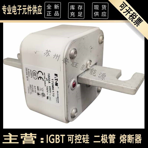CNOBLE170M6169 170M6170 170M6171全新伊顿巴斯曼Bussmann熔断器现货 更多型号请咨询客服
