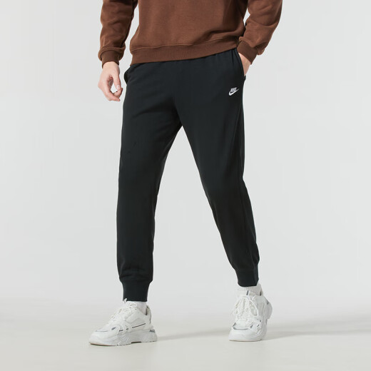 NIKE运动套装男装 25夏季新款商务休闲翻领POLO衫短袖T恤 小脚裤长裤 FN3895-063+FN3802-010 M