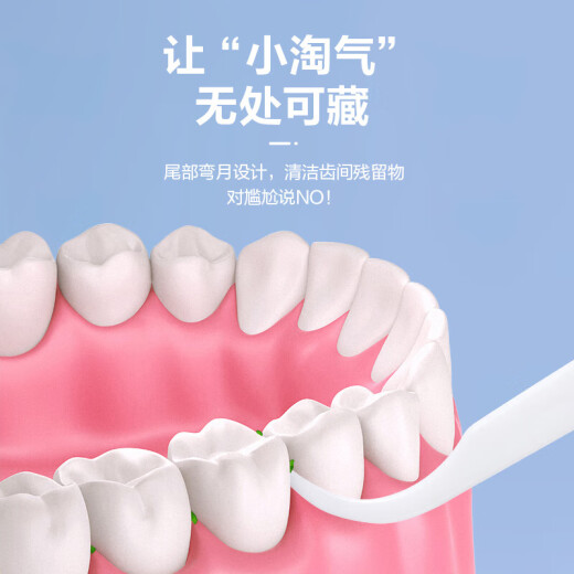 [Snake Year Limited Packaging] Boxed Floss Ultra-dünner Haushaltsblocksstab tragbares Zahnstochkabel [Familienverstärker] 8 Kisten 400 Stück