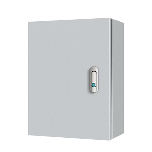 GCDQCN foundation box distribution box meter box power box outdoor waterproof household surface-mounted strong current control box 300.400.200 light white in stock