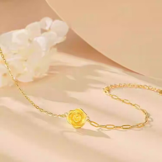 Juke gold transfer bead bracelet 2025 new Passepartout double layer 18k gold bracelet for your girlfriend Passepartout transfer bead bracelet