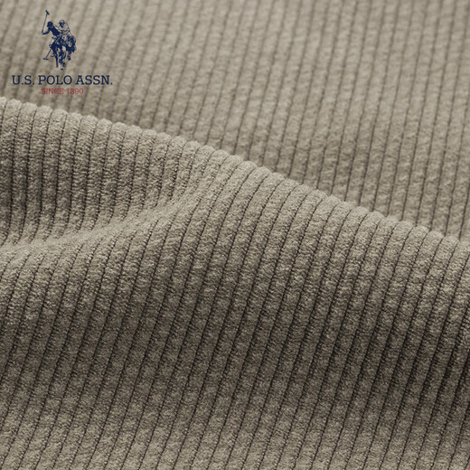 U.S. POLO ASSN. Paul sweatpants men's autumn new trendy men's pants loose velvet warm sports pants men's breathable casual pants black flat mouth L