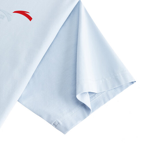 Anta casual short-sleeved T-shirt for men and women the same style for summer simple solid color round neck sports base shirt loose couple top