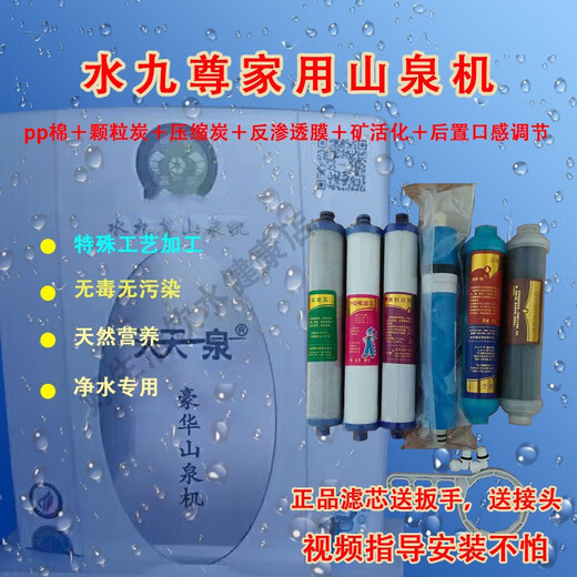 天天一泉售水机滤芯泉水九尊家用山泉机净水器健康 原厂12349级滤芯