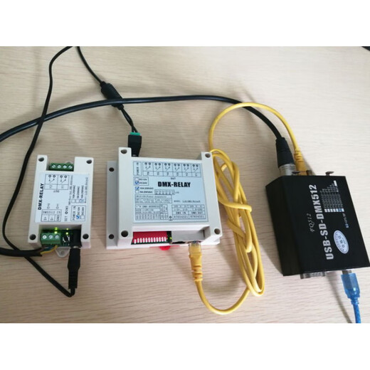 2-way 4-way 6-way DMX512 relay power switch anti-interference DMX power sequencer 5A10A16A 6-way power supply 12V relay 10A