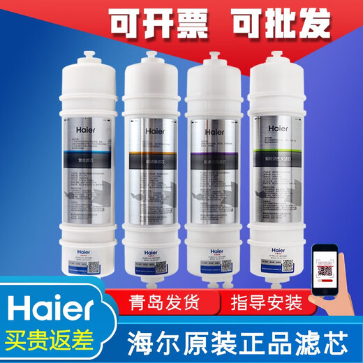 Purificateur d'eau Haier HRO5009-550-5H5020-4A Élément de filtre Ro Osmose inverse Purificateur d'eau Filtre Élément de filtre Haier 124