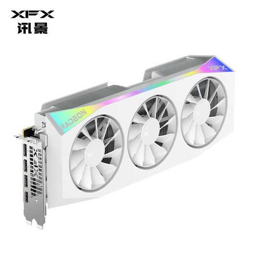XFX AMD RADEON RX 9070 XT OC Phoenix Nirvana 16GB White New E-Sports Game Design Intelligent Learning Desktop Computer Independent Graphics Card