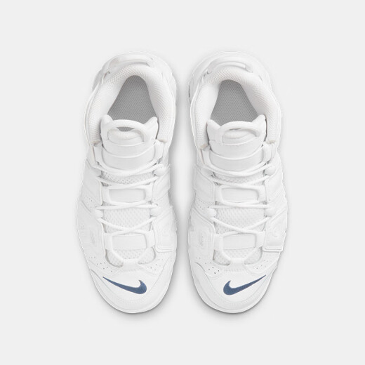 NIKE耐克男女童皮蓬篮球鞋AIR MORE UPTEMPO气垫缓震防滑支撑运动球鞋 DH9719-100 36.5 【建议脚长23.5cm】