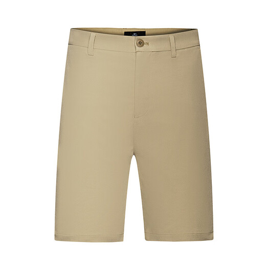 Siete pantalones cortos de lobo para hombres de verano 2025 Nuevo producto [Hydink seco rápido y libre de planchado] Pantalones de cinco puntos elásticos sin amoníaco 701 (caqui) 32