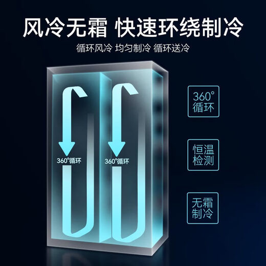 志高（CHIGO）展示柜冷藏保鲜柜酒水饮料柜双开门大容量透明冷藏柜超市酒吧KTV便利店商用展示柜 双门690L全屏柜丨风冷丨三色灯