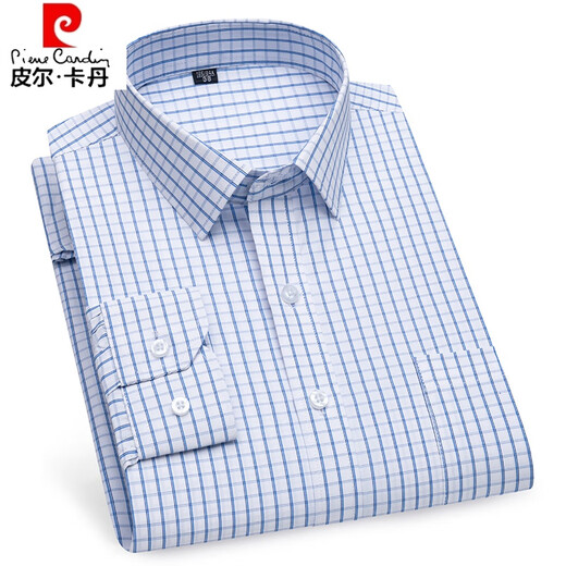 Pier Cardin White White de manga larga Negocio Formal Formal ropa de trabajo profesional Camiseta de boda de hombres Groomsmen Traje de boda para hombres 6626 43 (190)