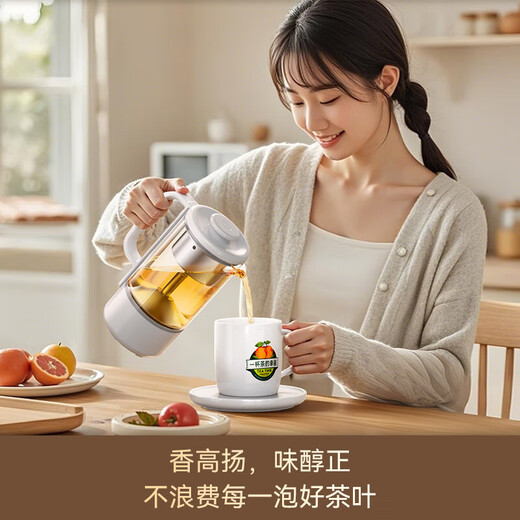 KAMJOVE small health pot fully automatic spray tea boiler kettle integrated constant temperature kettle insulated hot water kettle flower teapot HT-139 titanium gray 0.6L