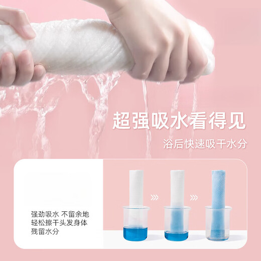 Disposable pet absorbent towel, thickened Teddy Golden Retriever cat and dog bath towel, special absorbent and quick-drying bath towel, 10 pieces, 70*140cm, individually packed