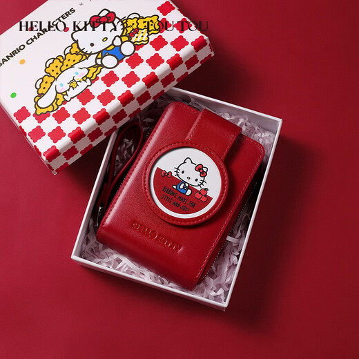 toutou女短款钱包HELLOKITTY凯蒂猫卡包本命年七夕情人节生日礼物