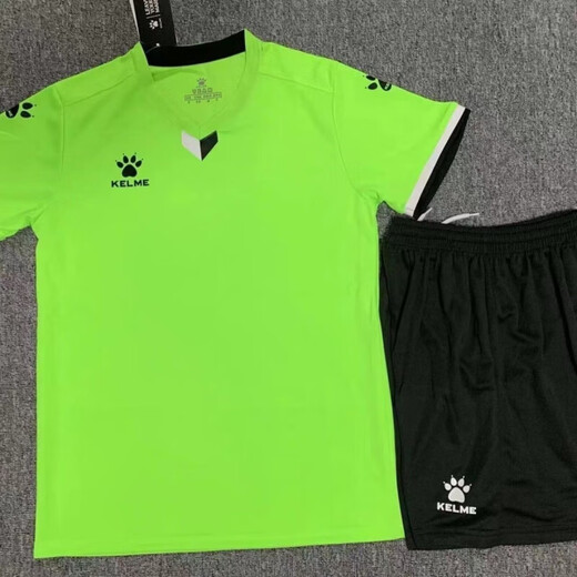 卡尔美（KELME）KEML卡尔美球衣足球队服短袖男女速干透气足球服套装印字比赛服 1048-白色 L 建议身高165-170