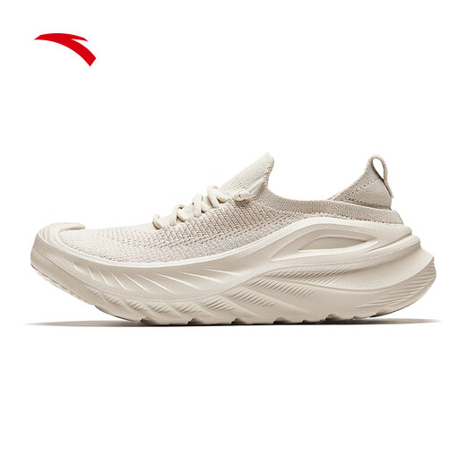 ANTA Explore the World | Comfortable Sports Shoes for Women 2026 Spring New Shock-Absorbing, Comfortable, Breathable and Versatile Training Shoes, White-2 36.5