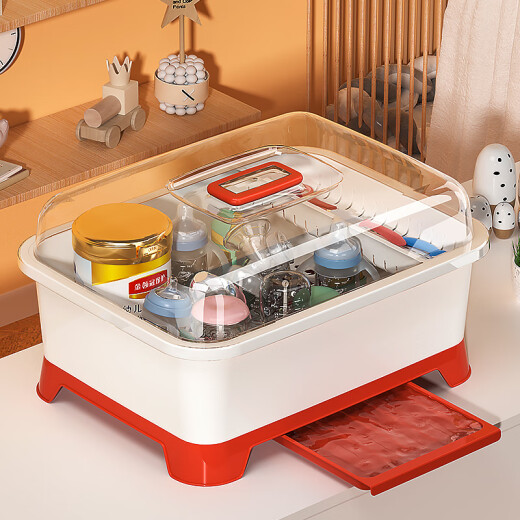 Caja de almacenamiento de botella de Shenzhi Baby Suplementaria Almacenamiento de alimentos Botella de plástico engrosada TECLUENTA DE DRABLE APRUEBA DEL POLS