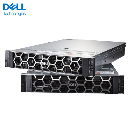 戴尔（DELL）PowerEdge R740 2U机架式服务器主机 深度学习 虚拟化应用 1*银牌4214R【12核2.4G】双电 128G丨2x1.92T固态丨V100-32G
