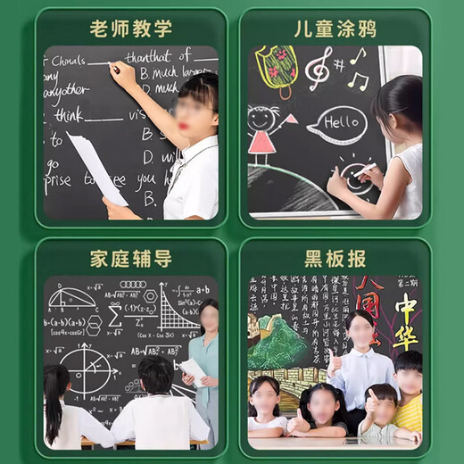 Dile White Chalk Children's Staubfreies Malboard Blackboard Zeitungslehrer Special Kindergarten Home Unterricht staubfrei weiße hexagonale Kante 100 Stecker/Box 6219 Weiß