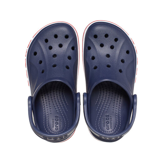 CROCS Crocs Baya Crocban children's clogs beach shoes boys and girls toe-cap slippers/207018/207019 dark blue-410 34 (205mm)