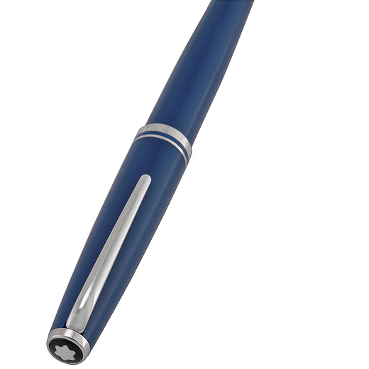 Montblanc (MONTBLANC) is not closed during the Spring Festival, New Year's Day Pix series signature pen resin ballpoint pen business gift blue 114809