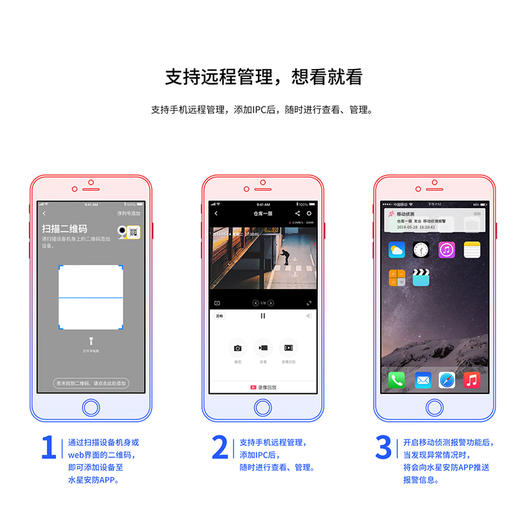 水星系列监控摄像头录像机NVR监控摄像头批发 MNVR825【25路双盘】
