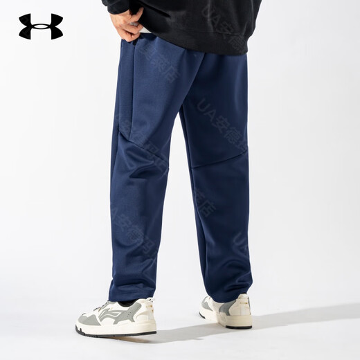 Under Armor men's trousers autumn and winter new straight-leg all-match sweatpants casual sports trousers 24600706 black 24600706-001 XL