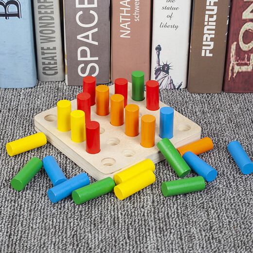 Sensorische Ausbildungsstangen für Kinderunterrichtshilfen für zylindrische Kindergarten Frühschulbildung Sensorische Bausteine Spielzeug 3 Jahre alt 6 25 Sensorische Trainingset + Angesichtswürfel [ + Aufbewahrungstasche]