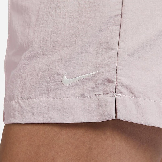 耐克（NIKE）运动裤女裤2025春夏季新款休闲裤梭织透气训练短裤FV6623-020 FV6623-019淡紫色 2XL