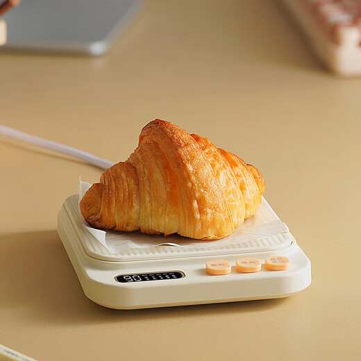 Bear thermos coaster electric coaster heating coaster constant temperature heater warm milk heater office tea seat multi-container compatible with multi-level temperature adjustment autumn and winter health gifts P40F8 gift box single coaster can hold 0.3L -0.6L cup