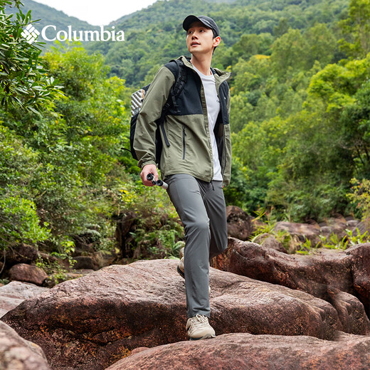 Columbia哥伦比亚户外男子防泼水UPF50防晒衣连帽运动外套XE9226 397 XE9226 男女同款 M(175/96A)