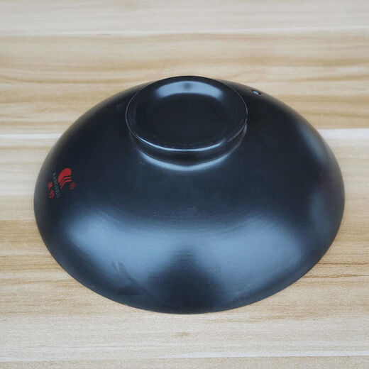 
FANCYCHIC [1396 pieces inward] General Ceramic Casserole Lid Accessories Black Household Soup White Old Chinese Medicine High Resistance Black 1 inch Lid Outer Diameter 19 cm with slot