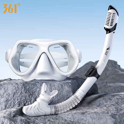 361 Gasas de buceo Masquilla de buceo Anti-Fog para adultos con snorkel de snorkel de snorkel de buceo