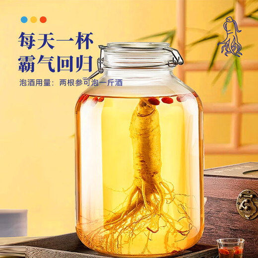 水长东 人参100克10支 吉林长白山人参 滋补送父母 集安边条参煲汤泡酒