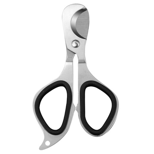 MEOD日本药片专用剪刀切药剪刀切药器分药剪药割药神器精准不锈钢剪刀 迷你普通小巧款