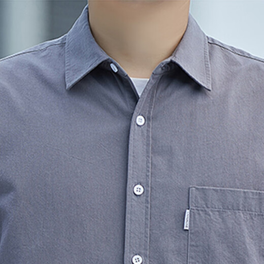 
Cat man Father's Day gift short-sleeved shirt men summer outdoor jacket lapel half-sleeved shirt casual business men