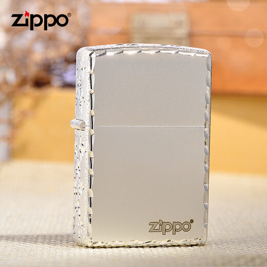 Zippo ligero más ligero Zippo Genuine personalizado Customing ZPPPO Silver Silver Shell Silver Shell Silver [sin aceite independiente] DY9902ZBZB