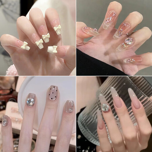 Usar uñas con ojo de gato de gato hecho a mano de alta gama Patch de uñas con uñas Faltas de uñas