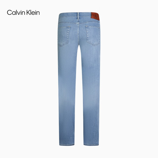 Calvin KleinJeans25春夏新款男士ck休闲通勤经典标牌弹力修身牛仔裤4RAB729 0RP-牛仔浅蓝 33